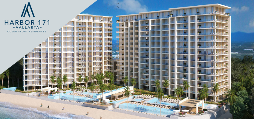 Precio:5800000 <br>HARBOR 171 OCEAN FRONT RESIDENCES

UN H&Aacute;BITAT FRENTE AL MAR, UBICADO EN UNO DE LOS DESTINOS TUR&Iacute;STICOS M&Aacute;S IMPORTANTES DEL PA&Iacute;S, UNA COMBINACI&Oacute;N PERFECTA CON UNA PROPUESTA ARQUITECT&Oacute;NICA EXQUISITA, MODERNA Y DE TENDENCIA.

La &uacute;ltima oportunidad para una verdadera vida en la playa cobra vida con Harbor 171. Con uno de los lugares m&aacute;s deseados frente a la playa, &eacute;ste proyecto &uacute;nico est&aacute; cerca de todos los puntos de inter&eacute;s en Puerto Vallarta, incluso a poca distancia del famoso Malec&oacute;n. Harbor 171 ofre