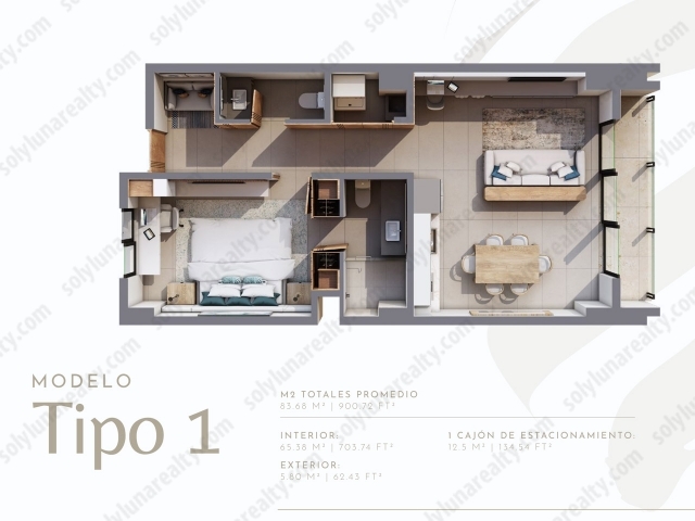 BALICA Tipo 1 | Los Tigres Residencial - Riviera Nayarit - Nayarit