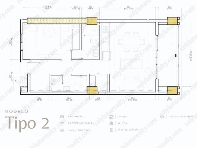 BALICA Tipo 2 | Los Tigres Residencial - Riviera Nayarit - Nayarit