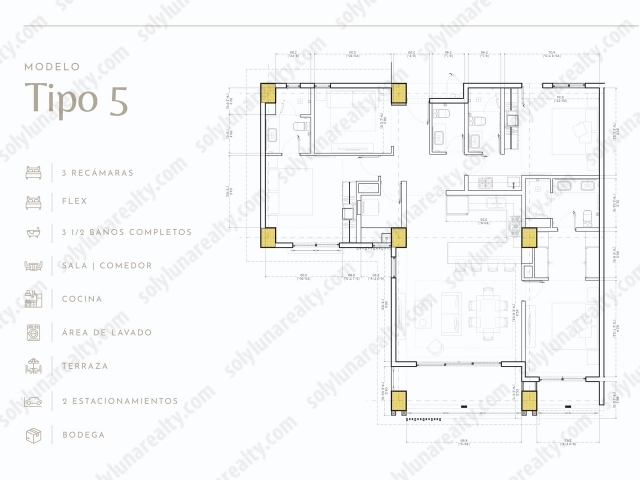 BALICA Tipo 5 | Los Tigres Residencial - Riviera Nayarit - Nayarit