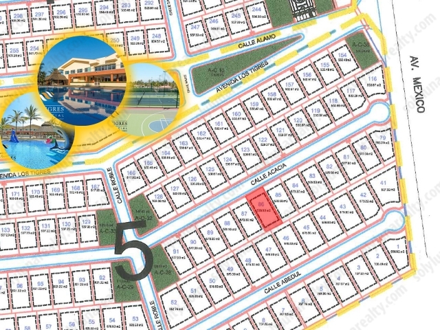 Lote Acacia 86 | Los Tigres Residencial - Riviera Nayarit - Nayarit