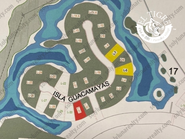 Lote Isla Guacamayas | El Tigre Nuevo Vallarta -  - Nayarit