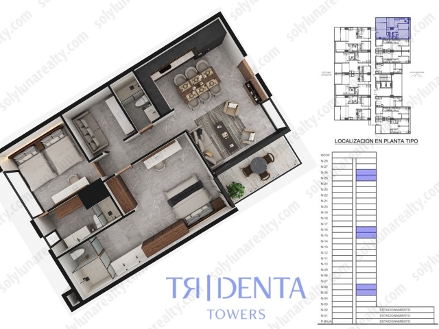 TRIDENTA 2RD | Zona Hotelera Norte - Puerto Vallarta - Jalisco