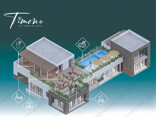 TIMONE 1 Recamara | Versalles - Puerto Vallarta - Jalisco